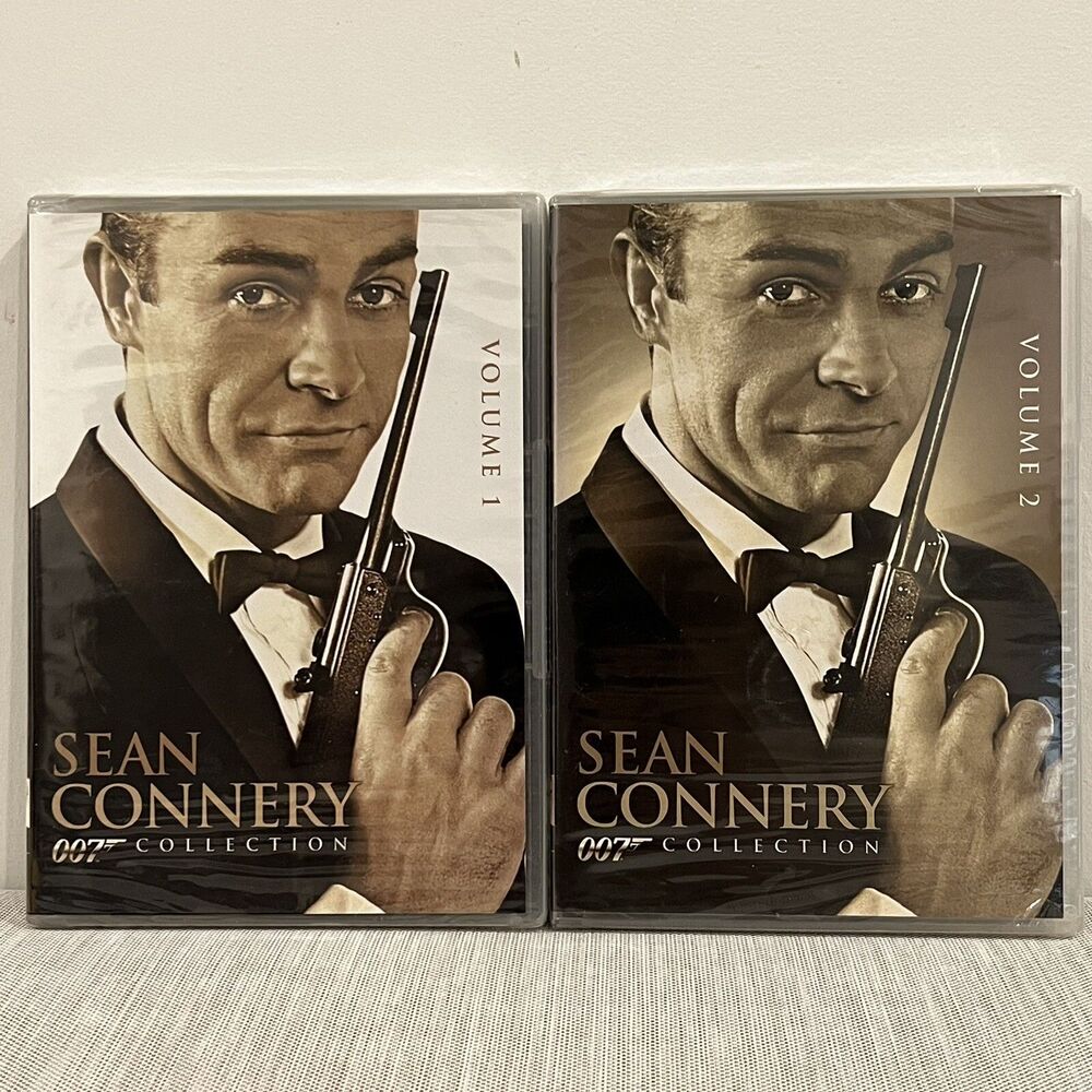 James Bond: Sean Connery, Vol.1 and Vol.2 (DVD, 6-Disc Set each Vol.) Widescreen